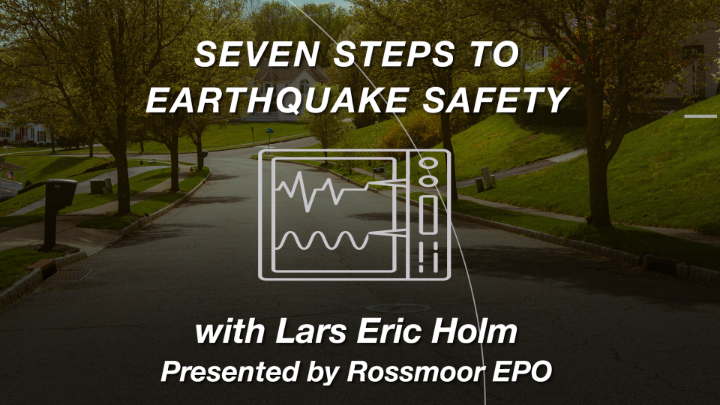 Thumbnail image for Seven Steps to Earthquake Safety - Lars Eric Holm