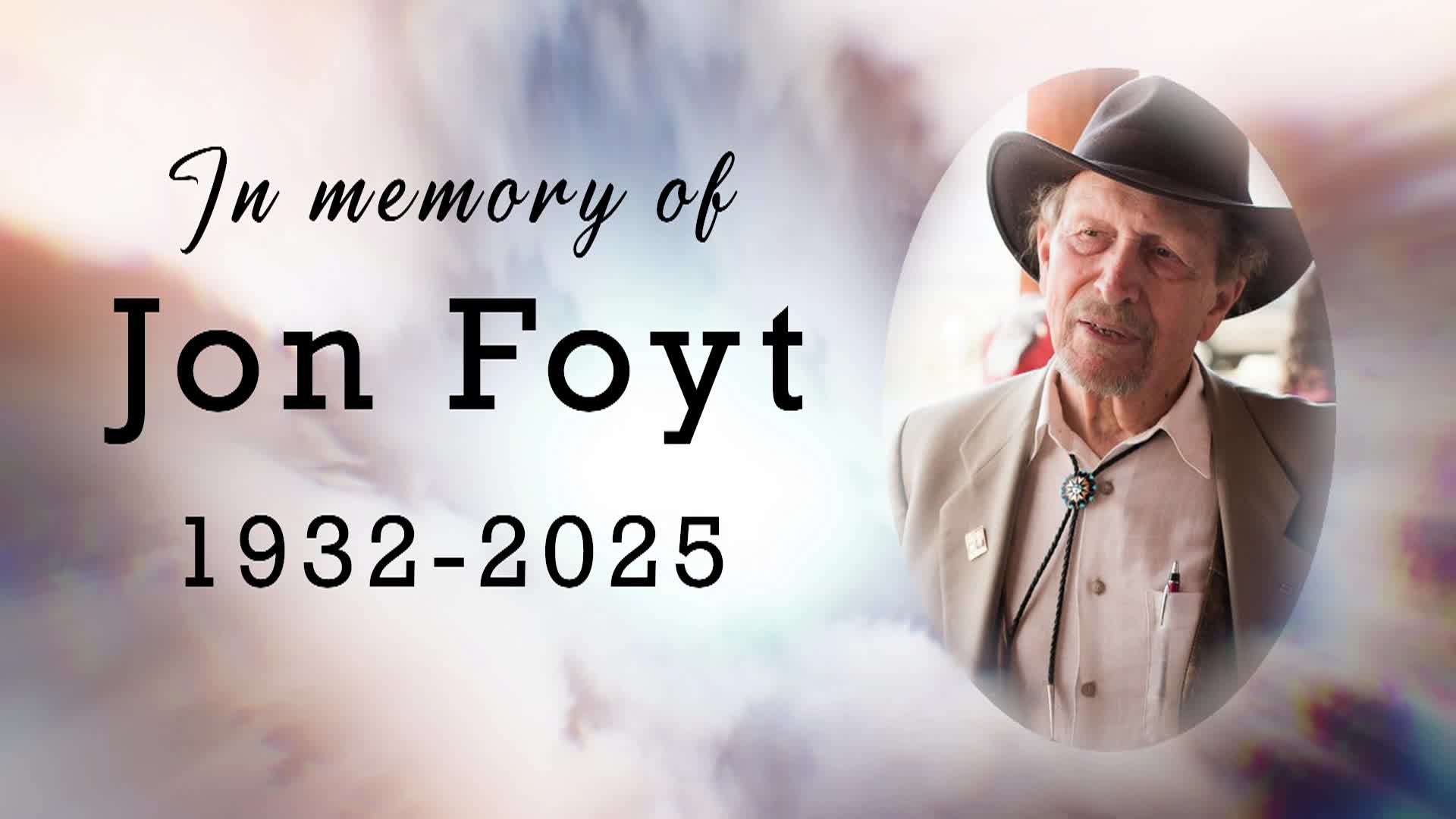 In Memory of Jon Foyt (1935-2025)