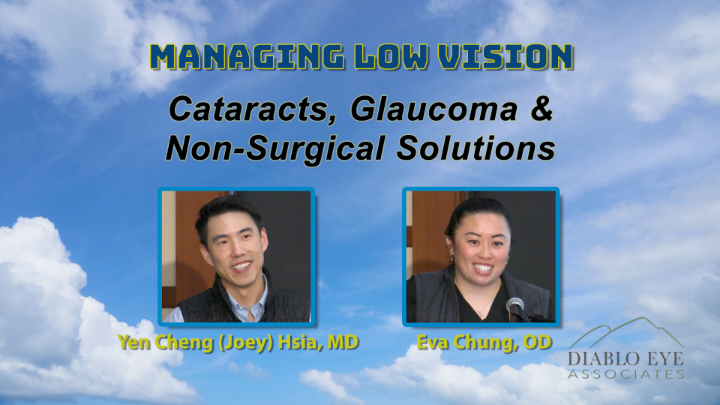 Thumbnail image for Managing Low Vision: Cataracts, Glaucoma and Non-Surgical Solutions