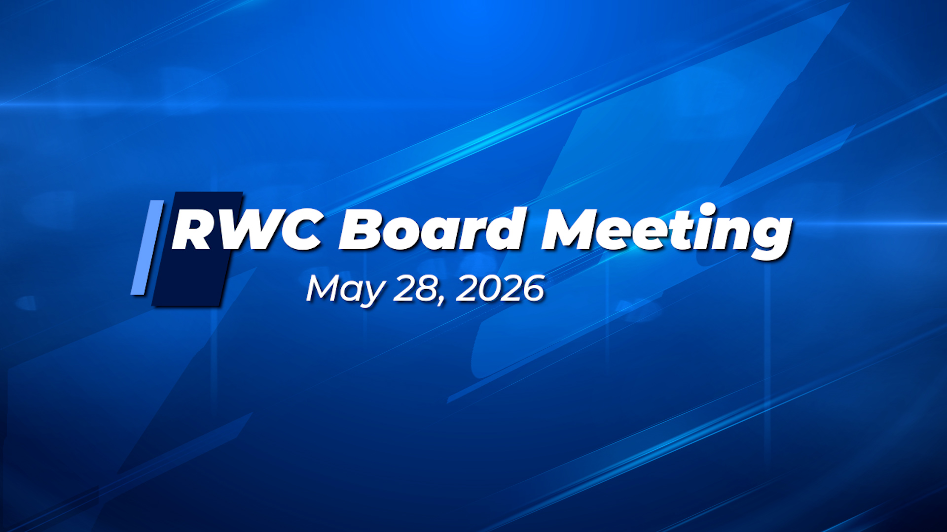 Thumbnail image for Rossmoor Walnut Creek Board Meeting on May 28, 2026
